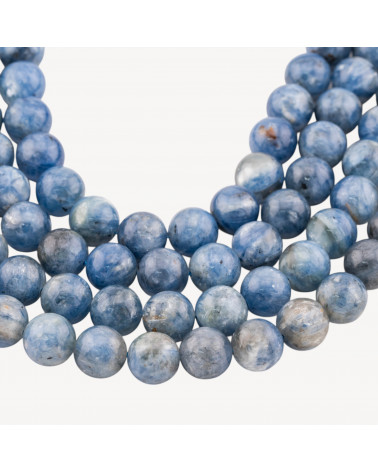 Cianite Perlina Tonda Liscia 12mm Scuro-CIANITE | Worldofjewel.com