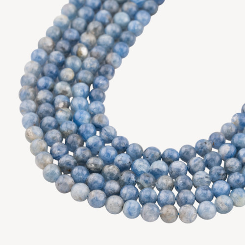 Kyanite Smooth Round Bead 6mm