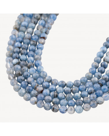 Cianite Perlina Tonda Liscia 6mm Scuro-CYANITE | Worldofjewel.com