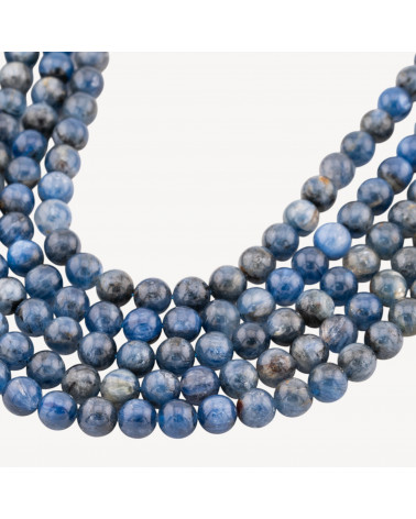 Cianite Perlina Tonda Liscia 8mm Scuro-CIANITE | Worldofjewel.com