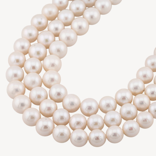 Perle Di Fiume Tonde 11,0-13,0mm Barocche Bianche per Creazioni Gioielli DIY-PERLE DI ACQUA DOLCE 10-16MM PERLE EXTRA-SIZE | Worldofjewel.com