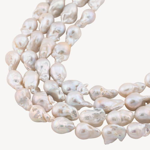 PERLES DE RIVIÈRE BAROQUE DE PREMIUM | Worldofjewel.com