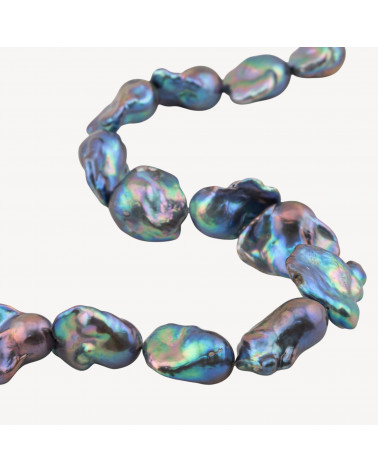 Perle Di Fiume Barocche Naturali YHG Nero Thaiti Iridescente 110-120gr per Creazioni Gioielli DIY-PERLES BAROQUES | Worldofjewel.com