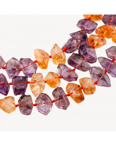 Ametista e Citrino Sasso Irregolare 13-16mm-AMETISTA CLASSICA | Worldofjewel.com
