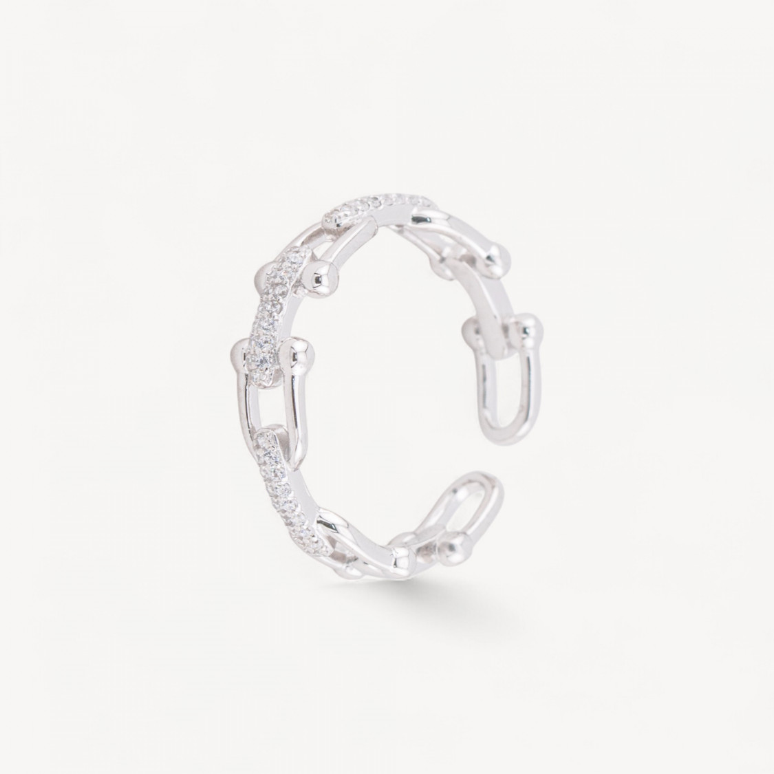 Anello In Argento 925 Con Zirconi-ANILLOS DE PLATA 925 | Worldofjewel.com