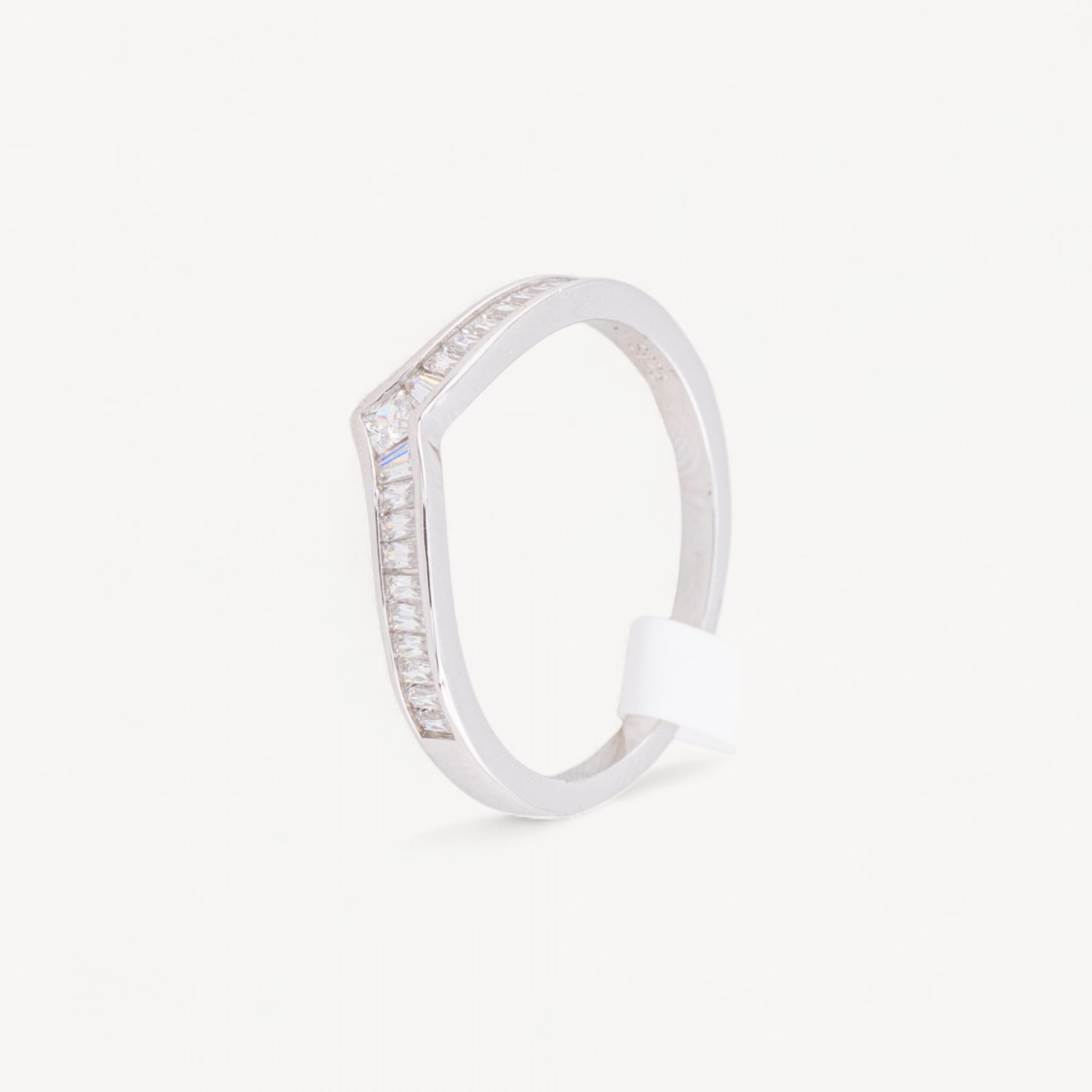 Anello In Argento 925 Con Zirconi-ANILLOS DE PLATA 925 | Worldofjewel.com