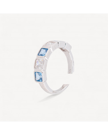 Anello In Argento 925 Con Zirconi-ANILLOS DE PLATA 925 | Worldofjewel.com