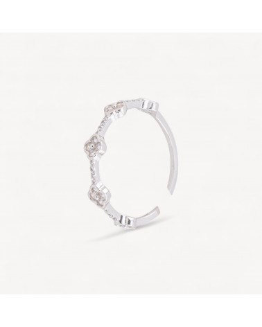 Anello In Argento 925 Con Zirconi-ANILLOS DE PLATA 925 | Worldofjewel.com