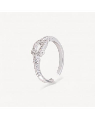 Anello In Argento 925 Con Zirconi-ANILLOS DE PLATA 925 | Worldofjewel.com