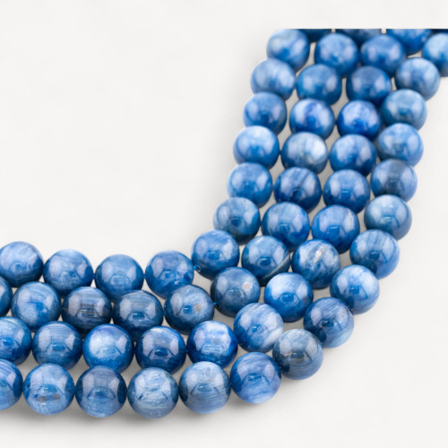 Kyanite First Choice Smooth Round Bead 12mm