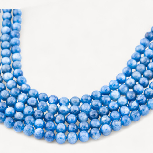 Kyanite First Choice Smooth Round Bead 8mm