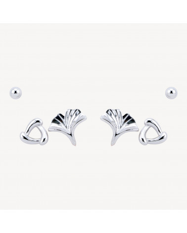 Orecchini In Argento 925 Con Zirconi MOD2081 Rodiato-ORECCHINI ARGENTO 925 LUXE | Worldofjewel.com