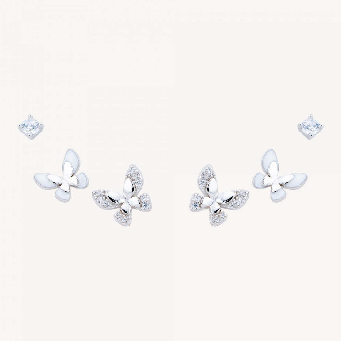 Orecchini In Argento 925 Con Zirconi MOD1578-ORECCHINI ARGENTO 925 LUXE | Worldofjewel.com