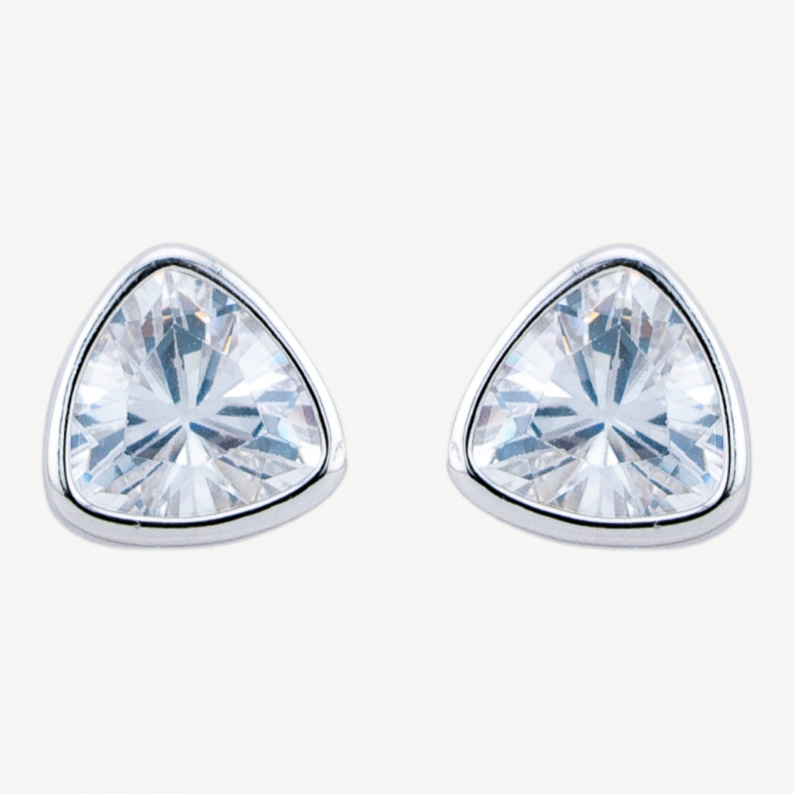 Orecchini In Argento 925 Con Zirconi A1589 Rodiato-ORECCHINI ZIRCONI E ARGENTO 925 LUX | Worldofjewel.com