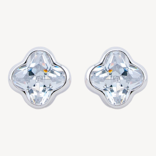 Orecchini In Argento 925 Con Zirconi MOD1590 Rodiato