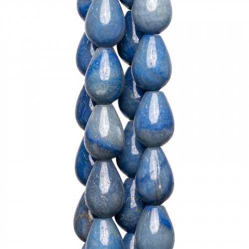 Blue Aventurine Drops 13x18mm