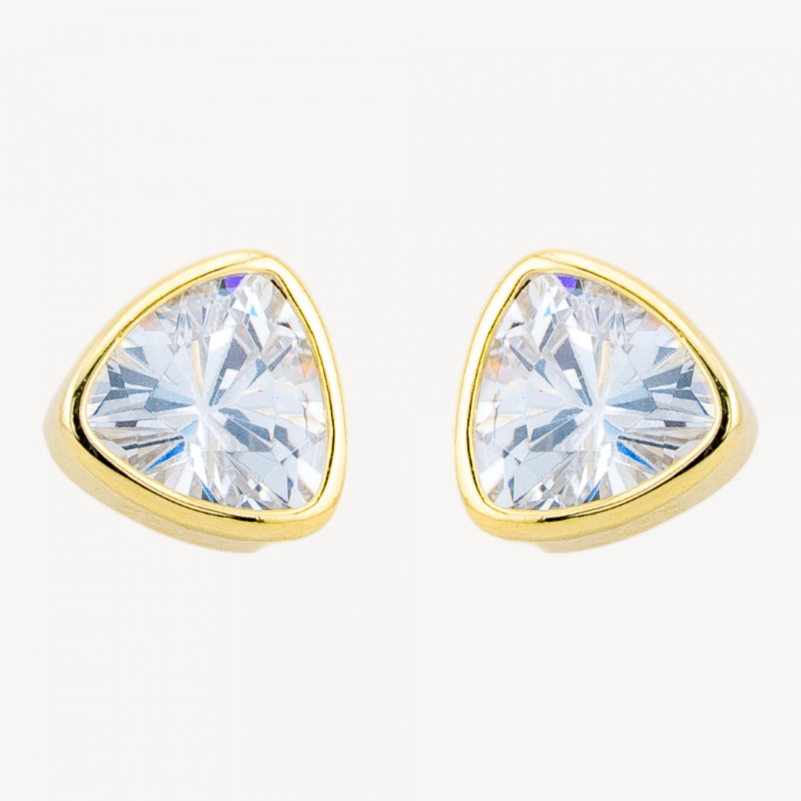 Orecchini In Argento 925 Dorato Con Zirconi-ΜΙΣΟΤΡΥΠΕΣ ΧΑΝΤΡΕΣ | Worldofjewel.com