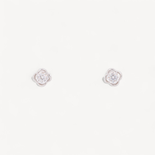 Orecchini In Argento Con Moissanite MOD1431-ORECCHINI ARGENTO 925 LUXE | Worldofjewel.com