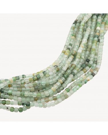 Quarzo Rutilato Verde Cubo Taglio Rigido Sfaccettato 2,5mm-RUTILATED QUARTZ | Worldofjewel.com