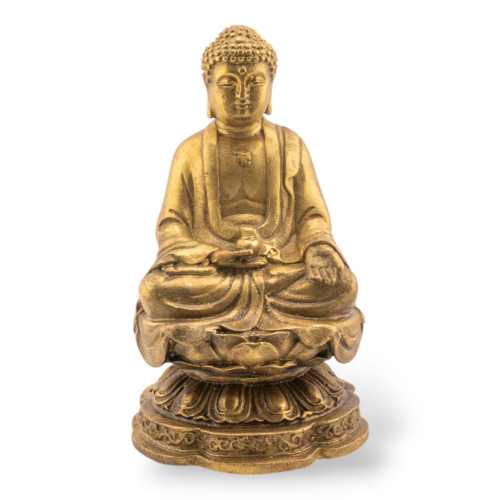 Άγαλμα Μοναχού από Ορείχαλκο 10x26εκ.