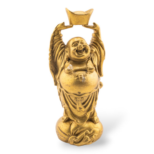 Messingstatue, Mönch, 10 x 26 cm