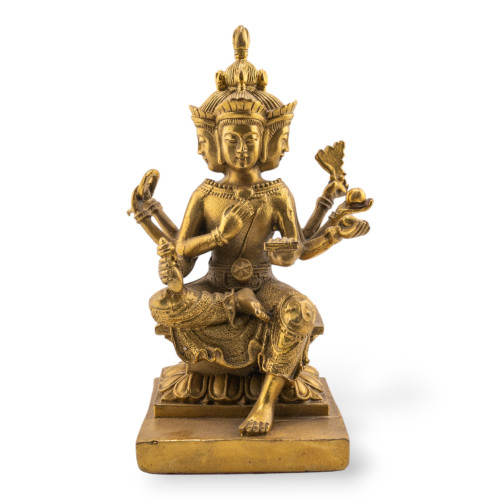 Άγαλμα Μοναχού από Ορείχαλκο 8x16εκ.