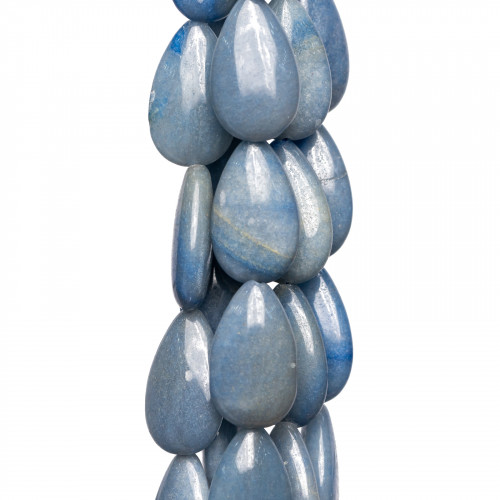 Blue Aventurine Drops Plate 15x25mm