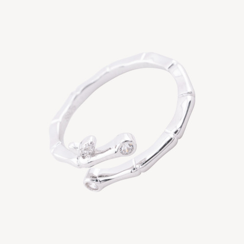 925er Silberring mit Zirkonia