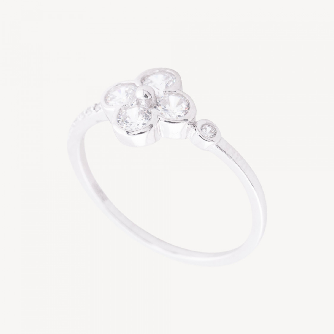 Anello In Argento 925 Con Zirconi-ANELLI DI ARGENTO 925 | Worldofjewel.com
