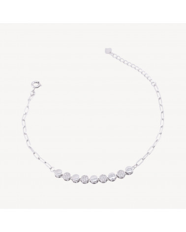 Bracciale In Argento 925 Con Zirconi-PLATA 925 | Worldofjewel.com