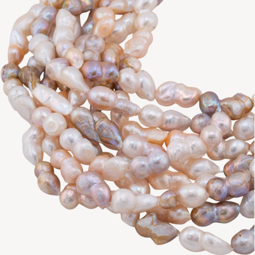 Baroque River Pearls, Economy Line, Stock Lot of 10 Strands