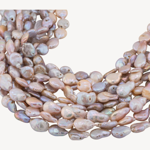 LIGNE ÉCONOMIQUE DES PERLES DE LA RIVIÈRE BAROQUE | Worldofjewel.com