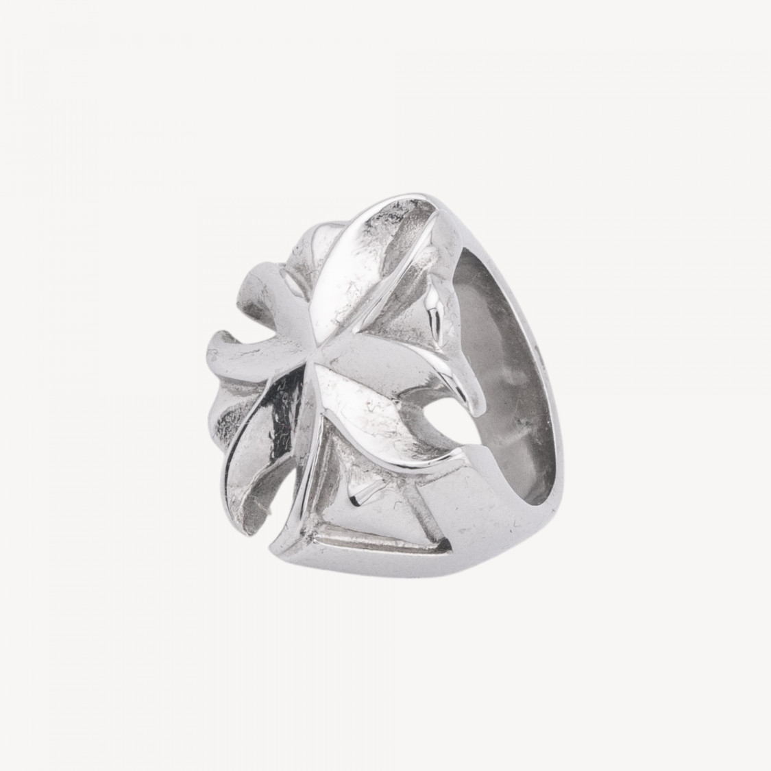 Anello In Acciaio Collezione Zaira Con Zirconi MOD.13 Misura 7-ANELLI BIJOUX | Worldofjewel.com