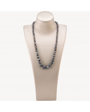 Collana Di Pietre Dure a Gradazione 6-14mm Larichite-COLLIER PIERRES DURES | Worldofjewel.com