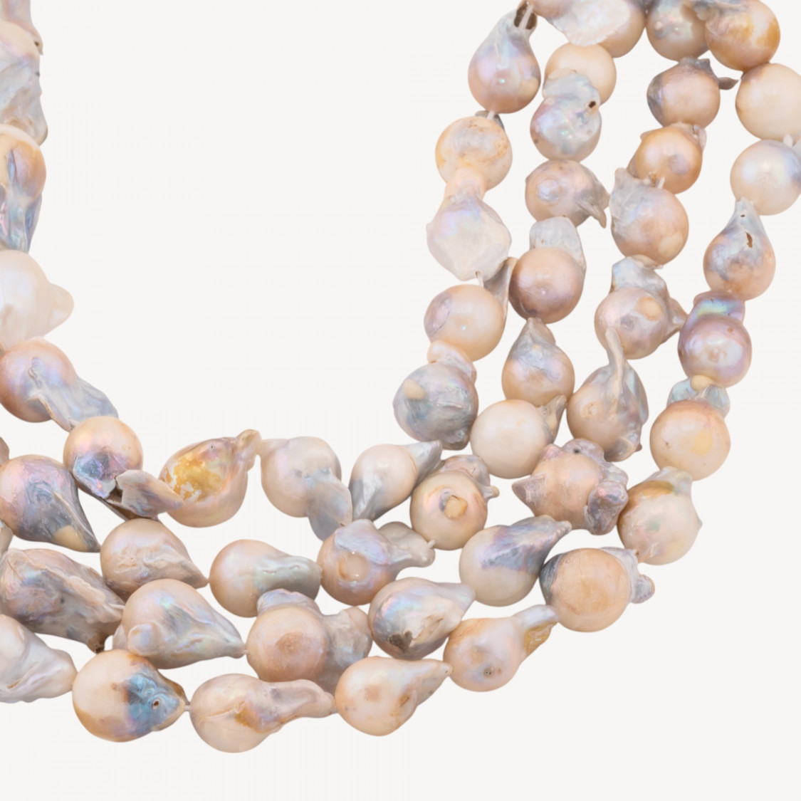 Perlas de río barrocas Línea económica Mediana Barroca MOD2161C-LÍNEA ECONÓMICA DE PERLAS DE RÍO BARROCAS | Worldofjewel.com