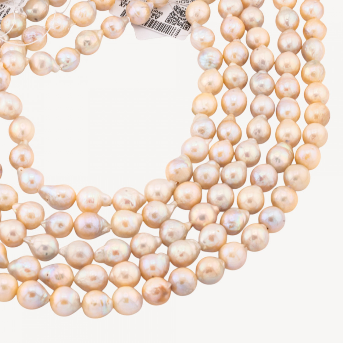 Baroque River Pearls Economy Line MOD216-BAROQUE RIVER PEARLS ECONOMIC LINE | Worldofjewel.com