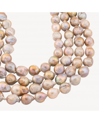 Perle Di Fiume Barocche Linea Economica Tonda Variegata MOD2167C-PERLE DI FIUME BAROCCHE LINEA ECONOMICA | Worldofjewel.com