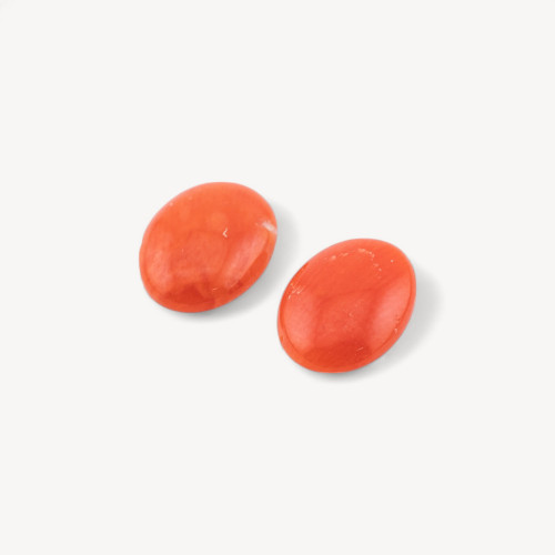 CABOCHON DI CORALLO ITALIANO | Worldofjewel.com