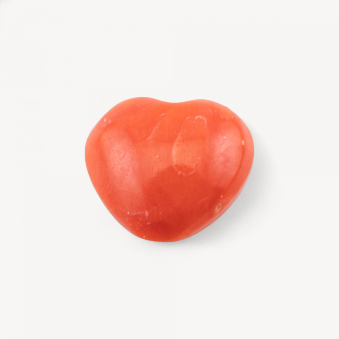 Cabochon di Corallo Rosso Italiano Naturale Premium 8,5mm 1pz-CABOCHON DI CORALLO ITALIANO | Worldofjewel.com