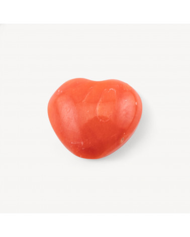 Cabochon di Corallo Rosso Italiano Naturale Premium 8,5mm 1pz-CABOCHON DI CORALLO ITALIANO | Worldofjewel.com