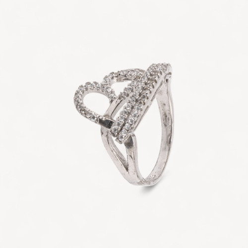 Bague en argent 925 avec zircone MOD.2742 15x20mm