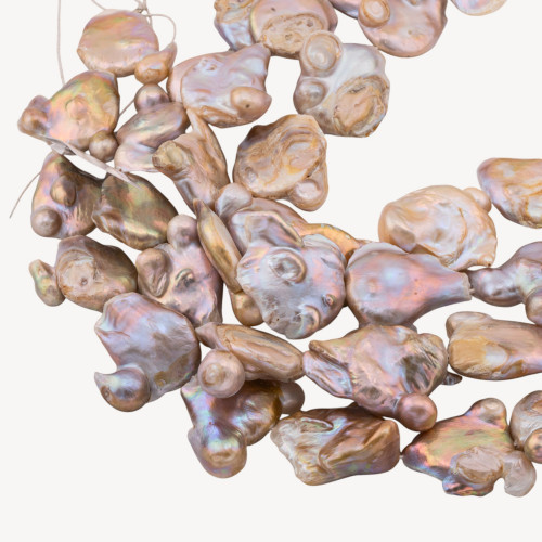 LIGNE ÉCONOMIQUE DES PERLES DE LA RIVIÈRE BAROQUE | Worldofjewel.com