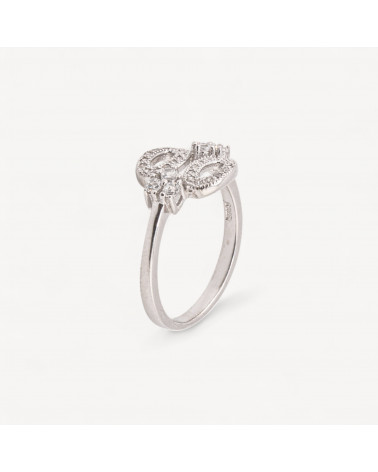 Anello Gioiello In Argento 925 Con Zirconi MOD.2742 2,2x11mm-ANELLI DI ARGENTO 925 | Worldofjewel.com