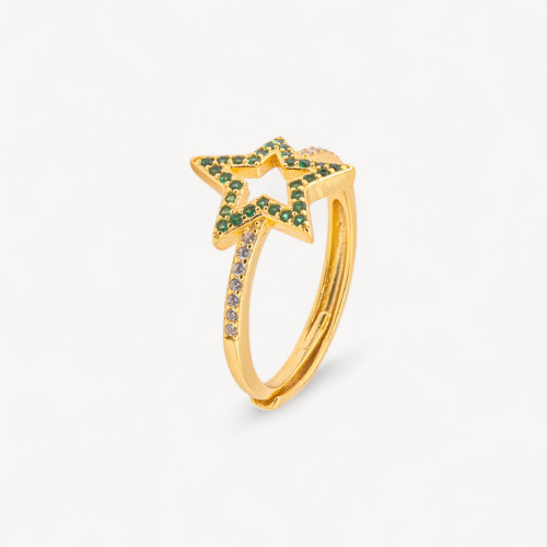 925 Silver Jewel Ring with Zirconia MOD.2742 12.7mm