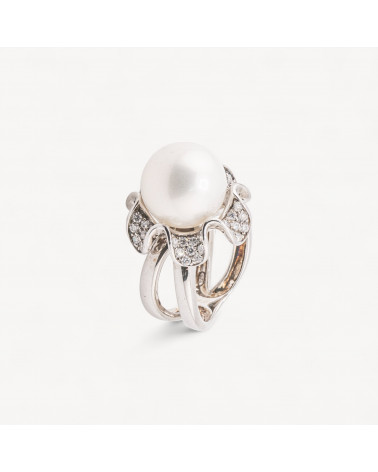 Anello Gioiello In Argento 925 Con Zirconi MOD.2742 16mm-BAGUES EN ARGENT 925 | Worldofjewel.com