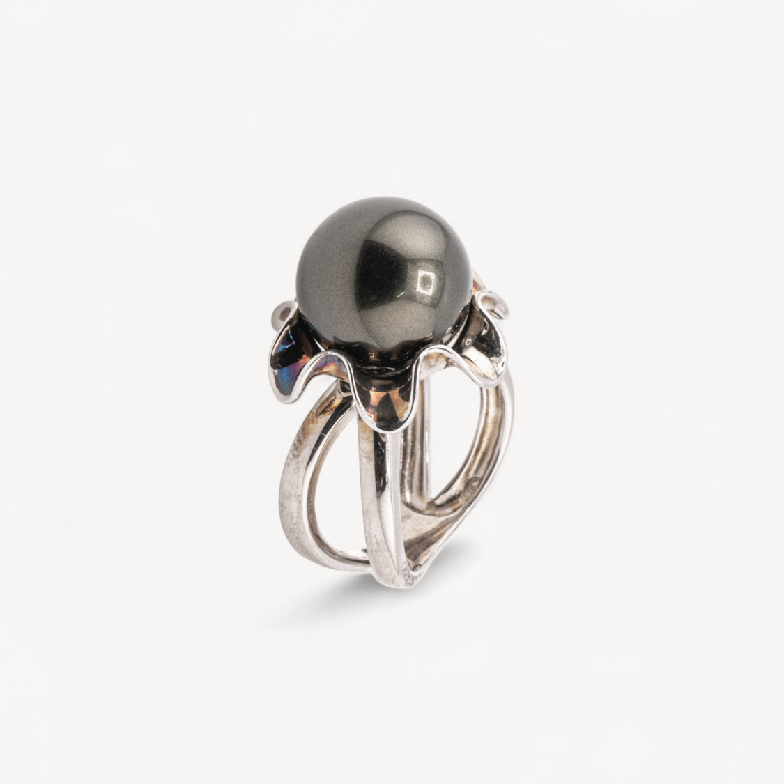 Anello Gioiello In Argento 925 Con Zirconi MOD.2742 20mm-RINGE AUS 925 SILBER | Worldofjewel.com