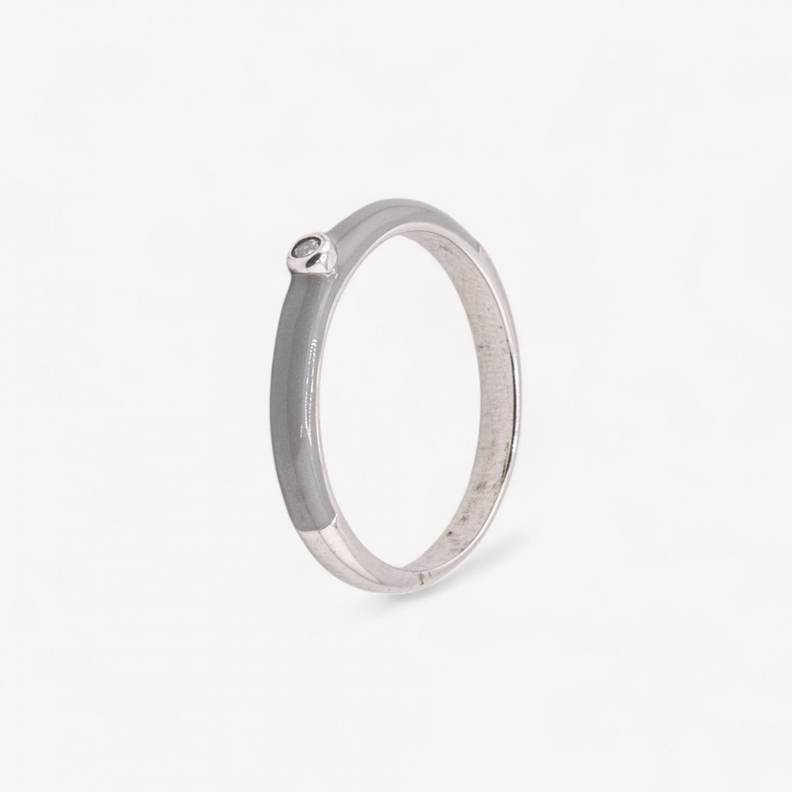Anello Gioiello In Argento 925 Con Zirconi MOD.2742 3mm-ANELLI DI ARGENTO 925 | Worldofjewel.com