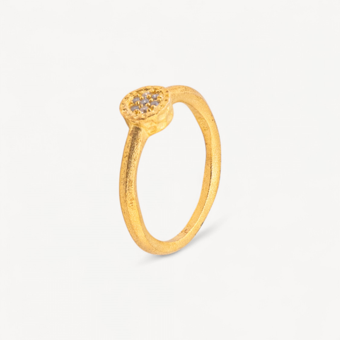 Schmuckring aus 925er Sterlingsilber mit Zirkonia, Modell 2742, 5,7 mm-RINGE AUS 925 SILBER | Worldofjewel.com