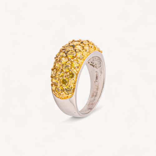 Anello Gioiello In Argento 925 Con Zirconi MOD.2742 9x21mm-ANELLI DI ARGENTO 925 | Worldofjewel.com