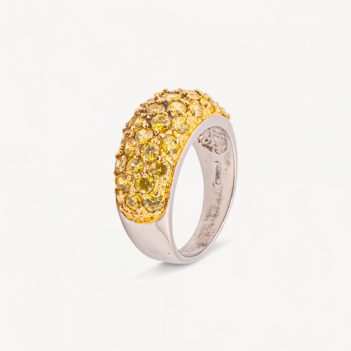 Anello Gioiello In Argento 925 Con Zirconi MOD.2742 9x21mm-ANELLI DI ARGENTO 925 | Worldofjewel.com